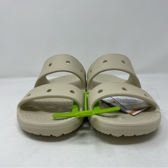 New Crocs Classic Sandal Ivory Lightweight Men Unisex Slip On 206761-2Y2 M10/W12 - Picture 2 of 6